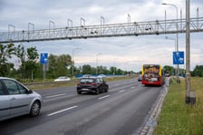 Aleja Sobieskiego i urządzenia odcinkowego pomiaru prędkości, czerwiec 2024